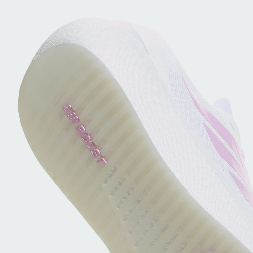 Adidas Women's ZENBOOST Running Shoes - Cloud White / Bliss Lilac / Bliss Lilac - Image 7