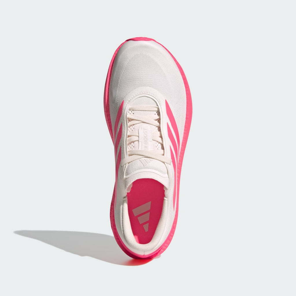 Adidas Women's ZENBOOST Shoes - Hyper White / Solar Turbo / Hyper White - Image 2