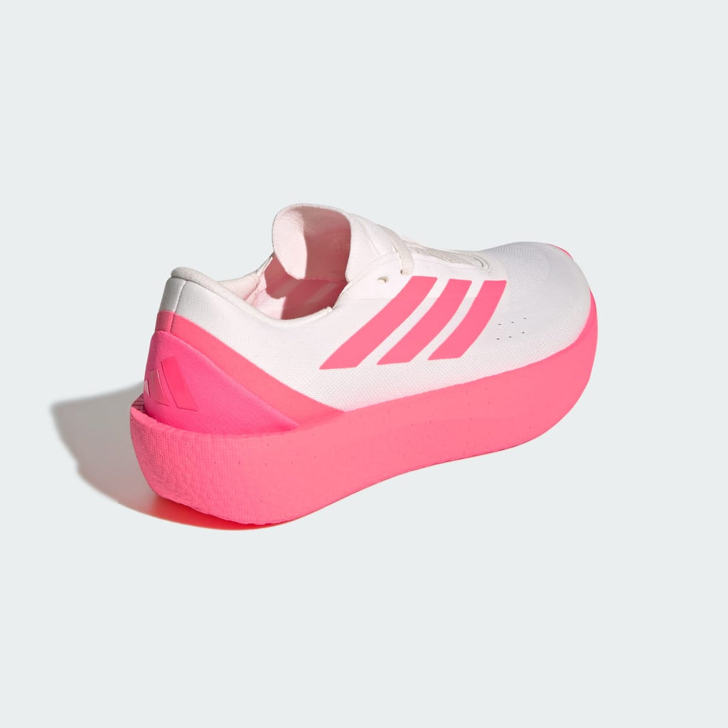 Adidas Women's ZENBOOST Shoes - Hyper White / Solar Turbo / Hyper White - Image 5