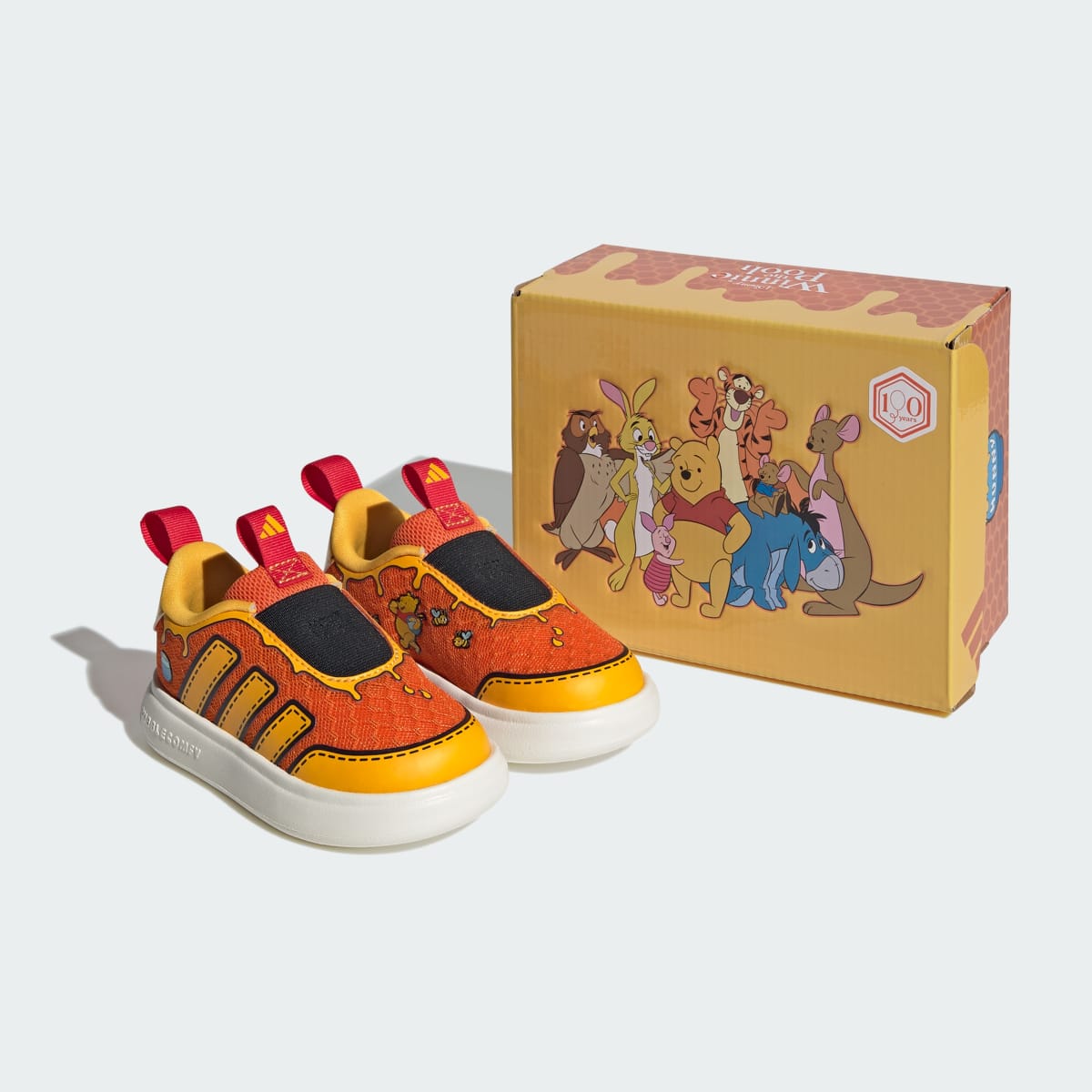 Adidas Kids' adidas DISNEY BUBBLECOMIC SHOES INFANTS - Orange / Crew Yellow / Off White - Image 8