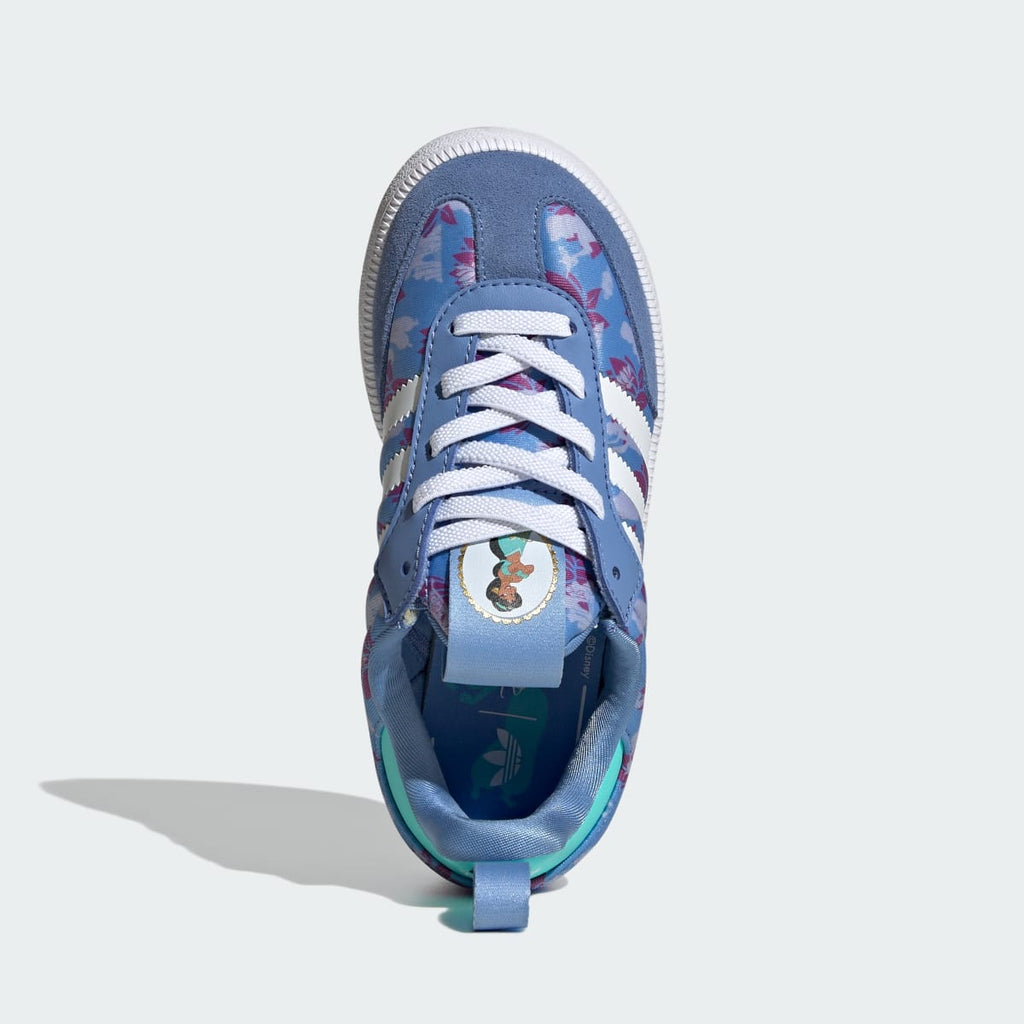 Adidas Kids' adidas Disney Princess ADIDAS SAMBA QUICKON SHOES - Supplier Colour / Supplier Colour / Gold Metallic - Image 2