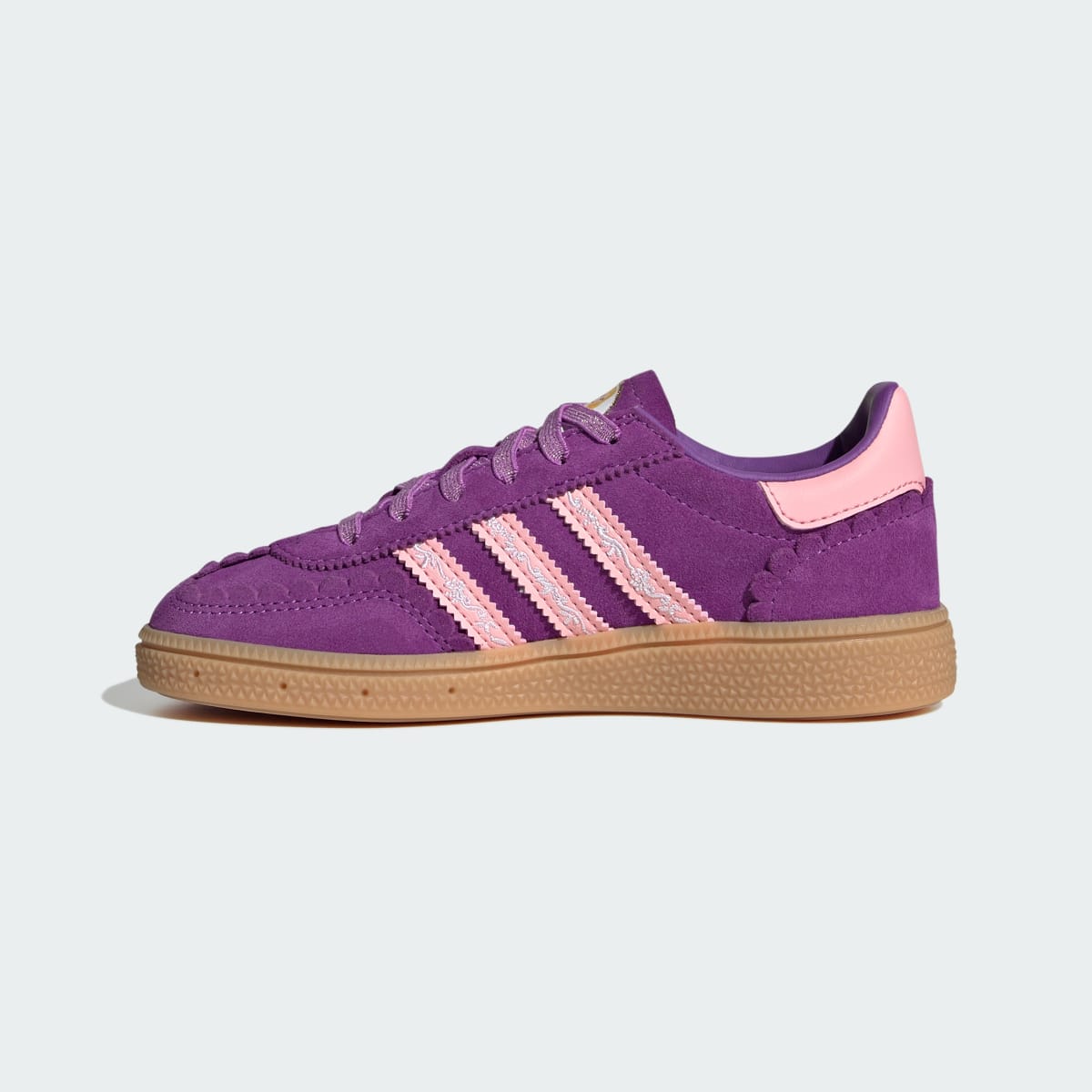 Adidas Kids' adidas Disney Princess HANDBALL SPEZIAL COMFORT CLOSURE ELASTIC LACE SHOES - Supplier Colour / Supplier Colour / Gum - Image 6