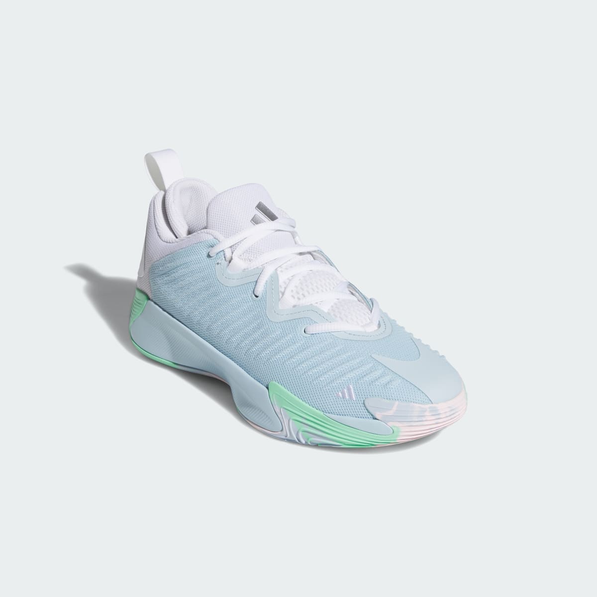 Adidas Men's adidas Initiation Shoes - Ice Blue / Cloud White / Tech Grey Metallic - Image 4
