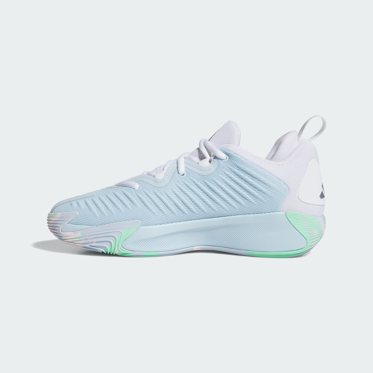 Adidas Men's adidas Initiation Shoes - Ice Blue / Cloud White / Tech Grey Metallic - Image 6