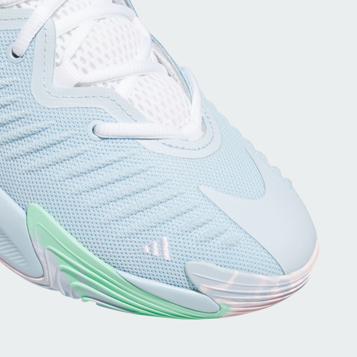 Adidas Men's adidas Initiation Shoes - Ice Blue / Cloud White / Tech Grey Metallic - Image 9