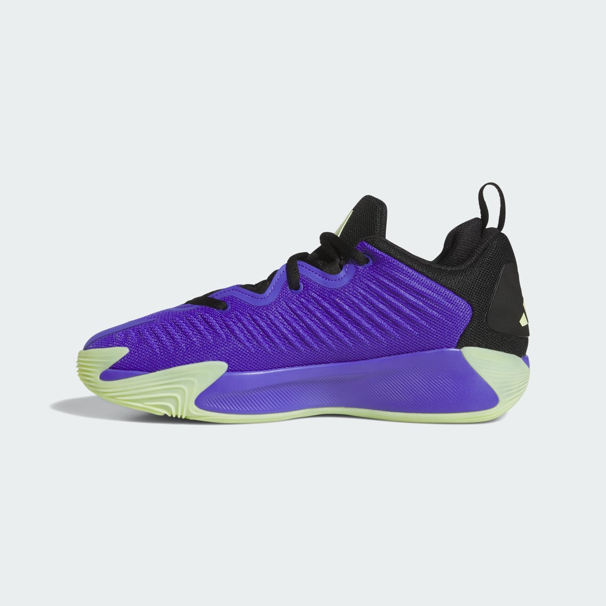 Adidas Men's adidas Initiation Shoes - Solar Purple / Core Black / Semi Frozen Lemon - Image 6