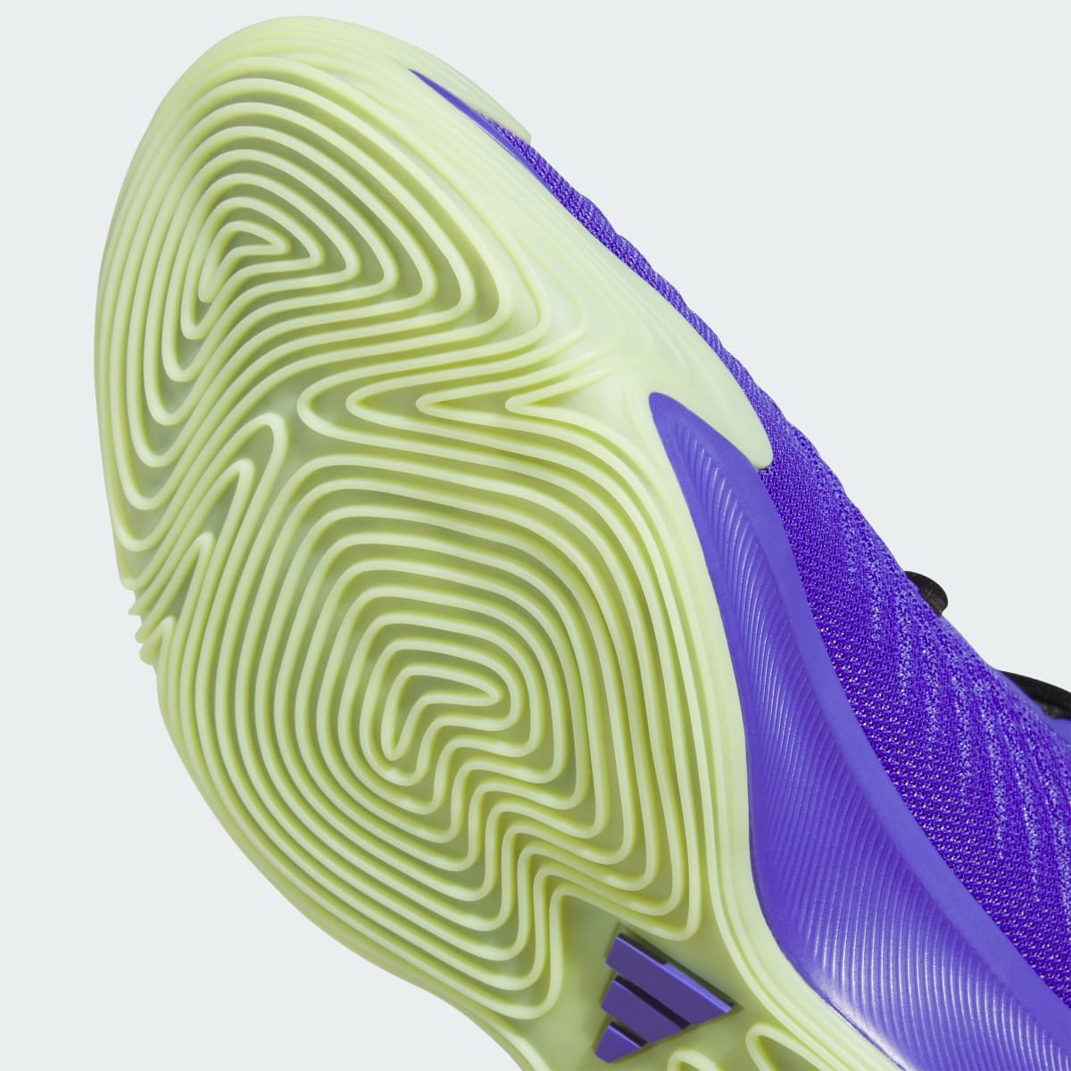 Adidas Men's adidas Initiation Shoes - Solar Purple / Core Black / Semi Frozen Lemon - Image 9