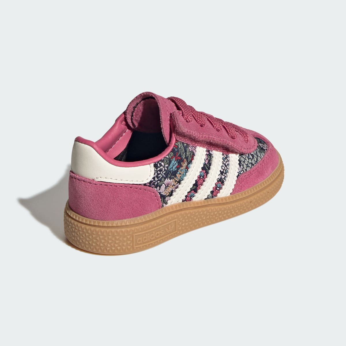 Adidas Kids' adidas LIBERTY HANDBALL SPEZIAL COMFORT CLOSURE ELASTIC LACE SHOES - Dual Magenta / Cream White / Gum - Image 5