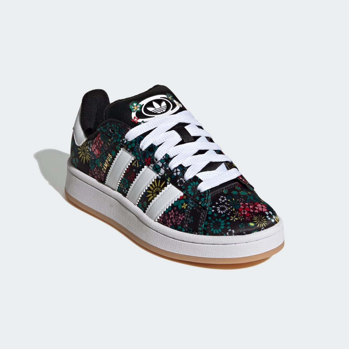 Adidas Kids' adidas Liberty London Campus 00s Shoes - Core Black / Cloud White / Gold Metallic - Image 5