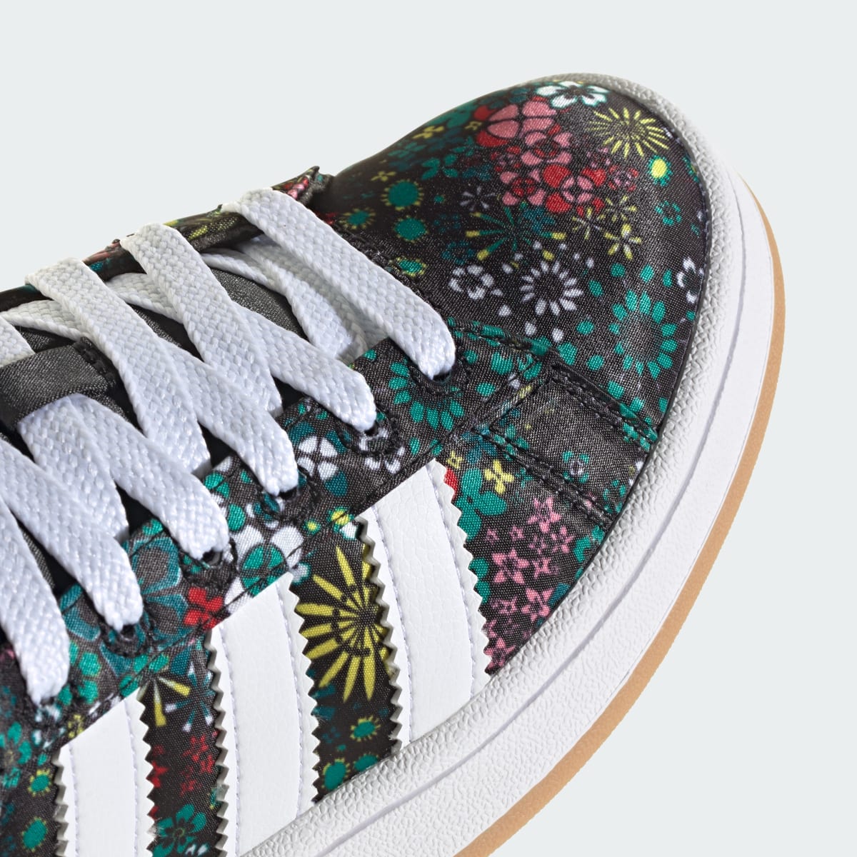 Adidas Kids' adidas Liberty London Campus 00s Shoes - Core Black / Cloud White / Gold Metallic - Image 10