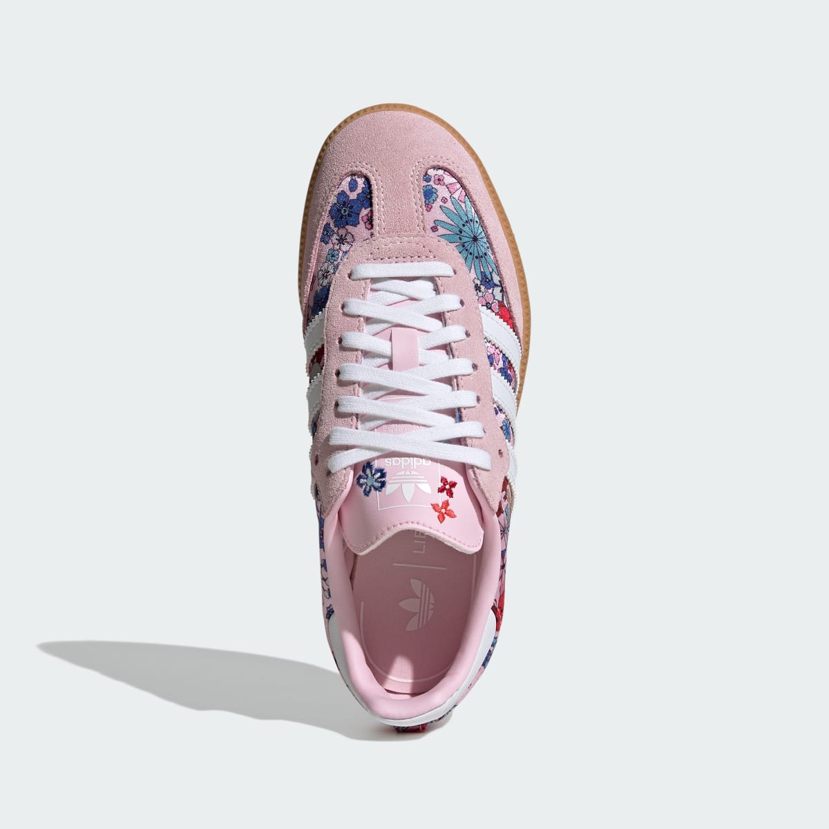 Adidas Kids' adidas Liberty London Samba OG Shoes - Clear Pink / Cloud White / Gum - Image 4