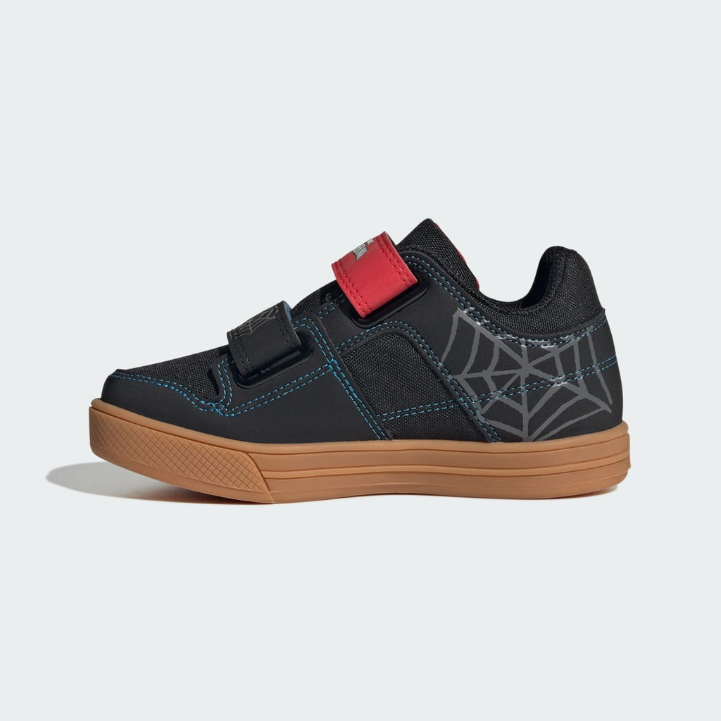 Adidas Kids' adidas MARVEL SPIDER-MAN FIVE TEN FREERIDER MOUNTAIN BIKE SHOES - Core Black / Pure Ruby / Bright Blue - Image 6