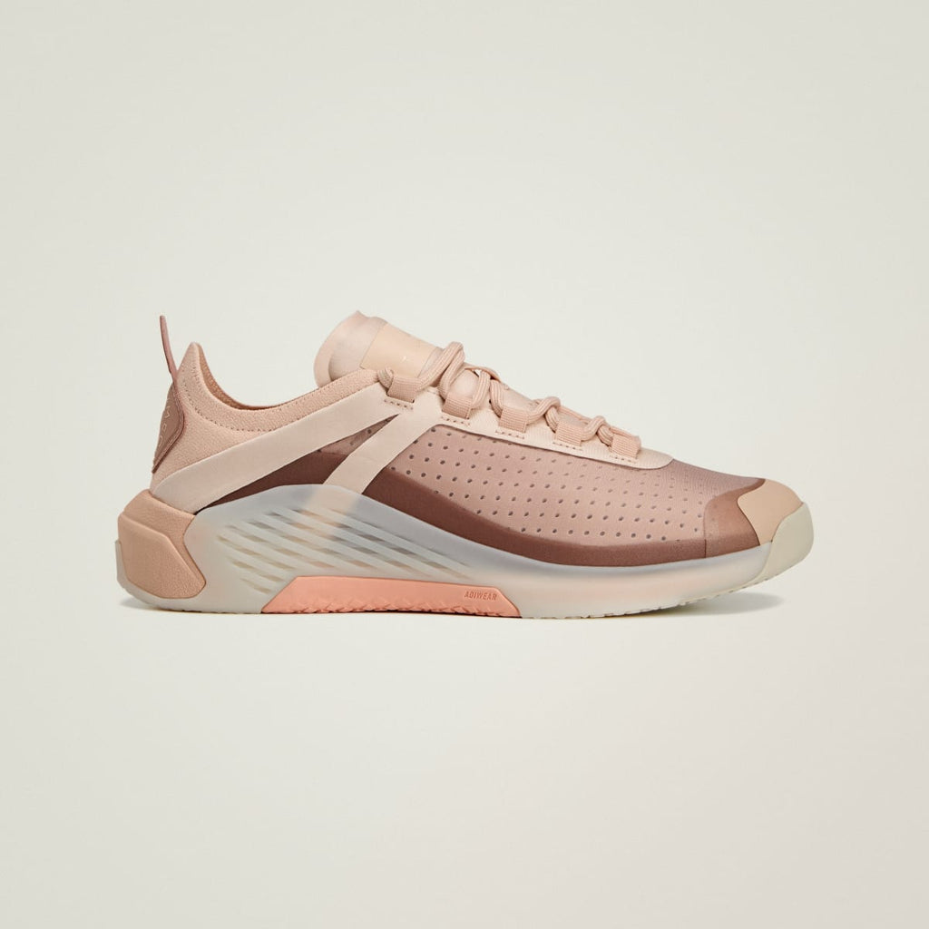 Adidas Women's adidas by Stella McCartney DROPSET 4 Sneaker - Soft Powder / Soft Powder / Brown Mauve - Image 2