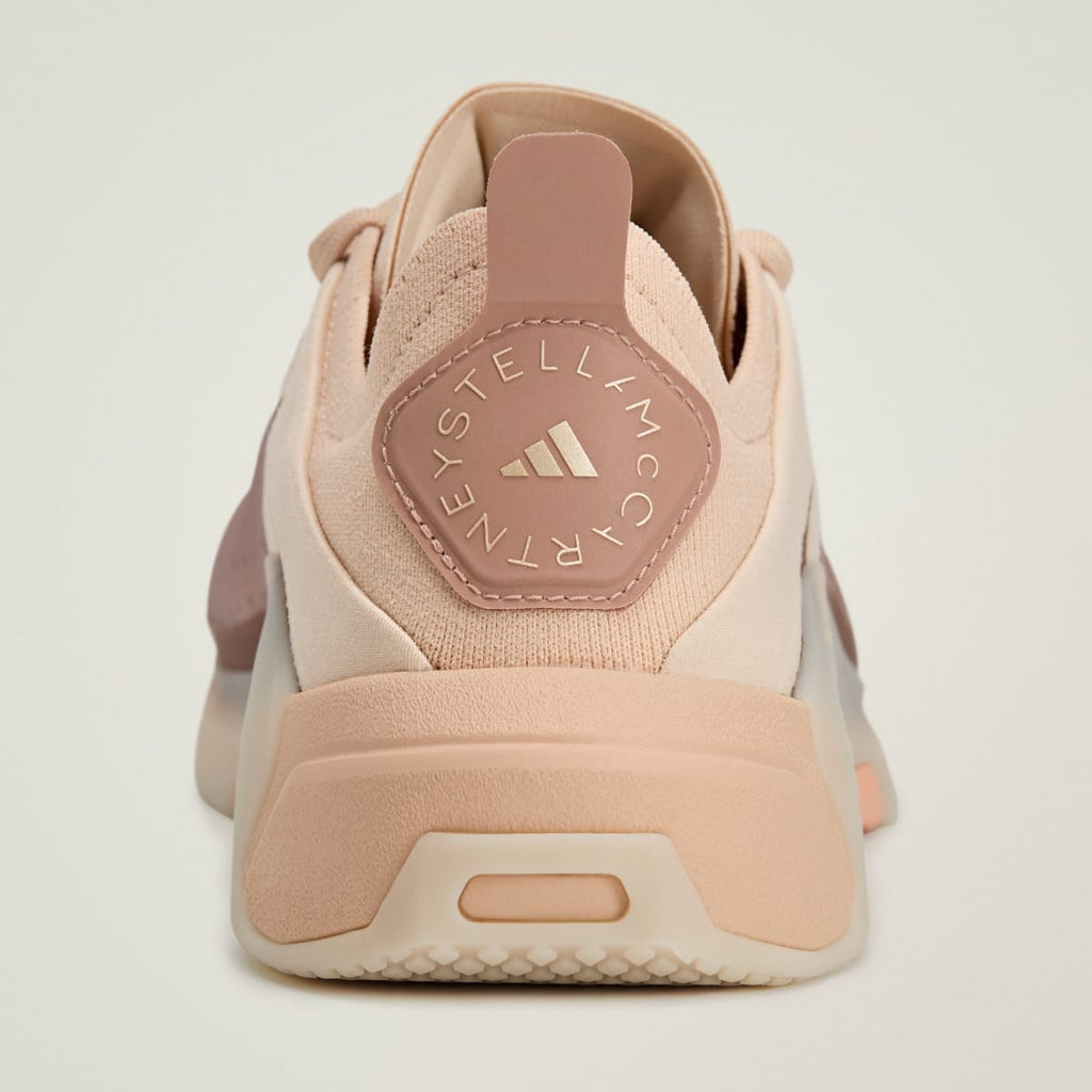 Adidas Women's adidas by Stella McCartney DROPSET 4 Sneaker - Soft Powder / Soft Powder / Brown Mauve - Image 10
