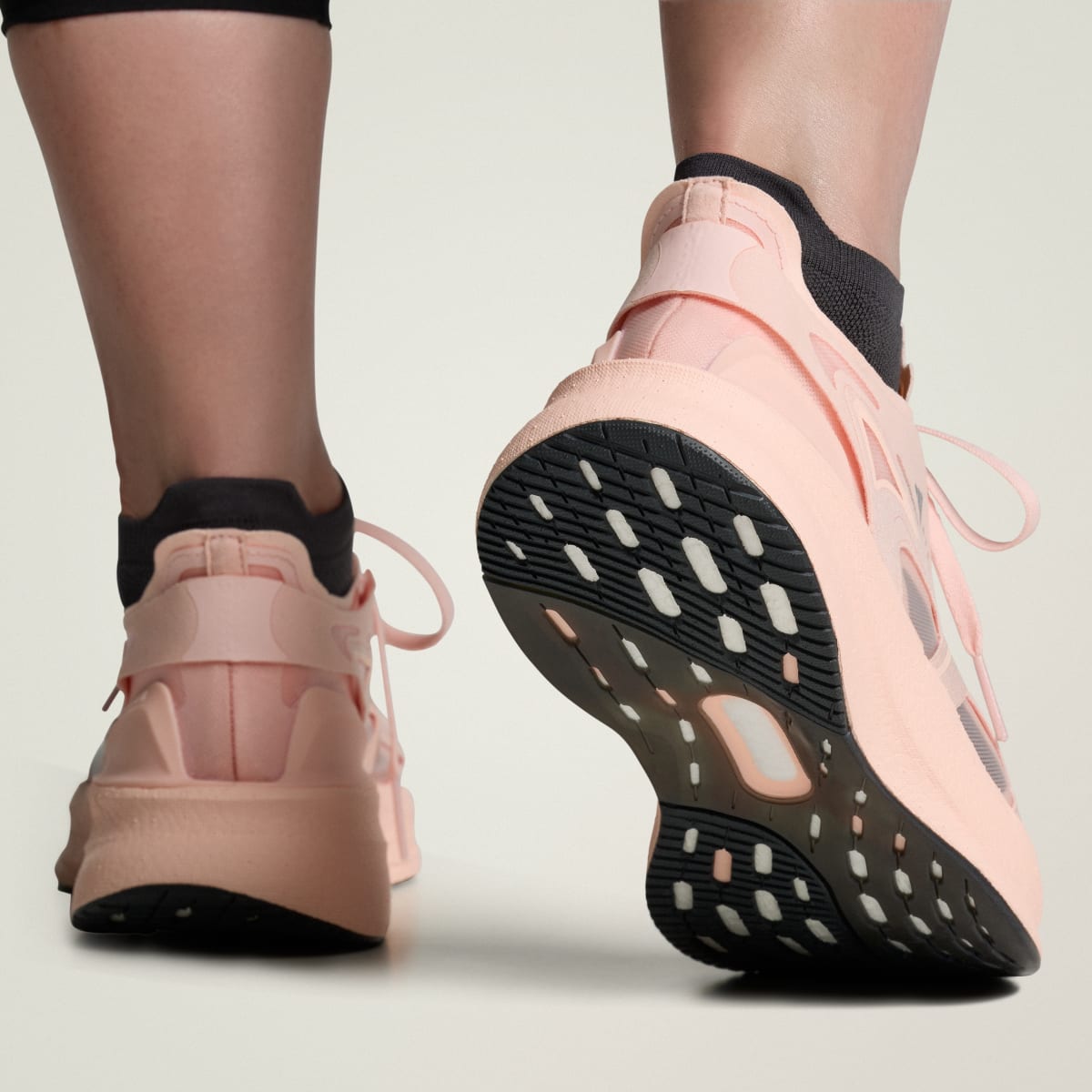Adidas Women's adidas by Stella McCartney Ultraboost 5 Shoes - Icey Pink / Silver Metallic / Carbon - Image 1